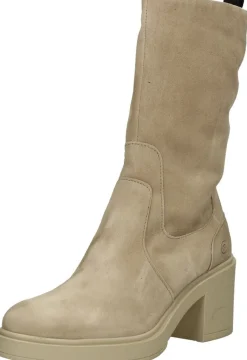 Mjus Enkellaarsjes Hak Beige Sale