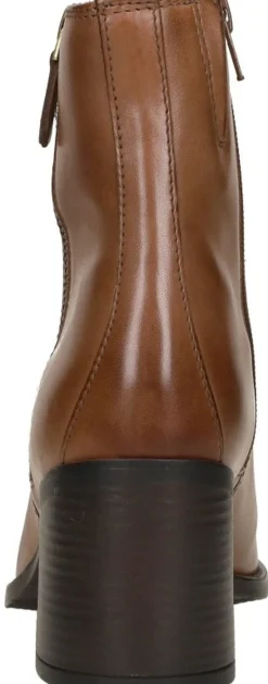 Sub55 Enkellaarsjes Hak Cognac Fashion