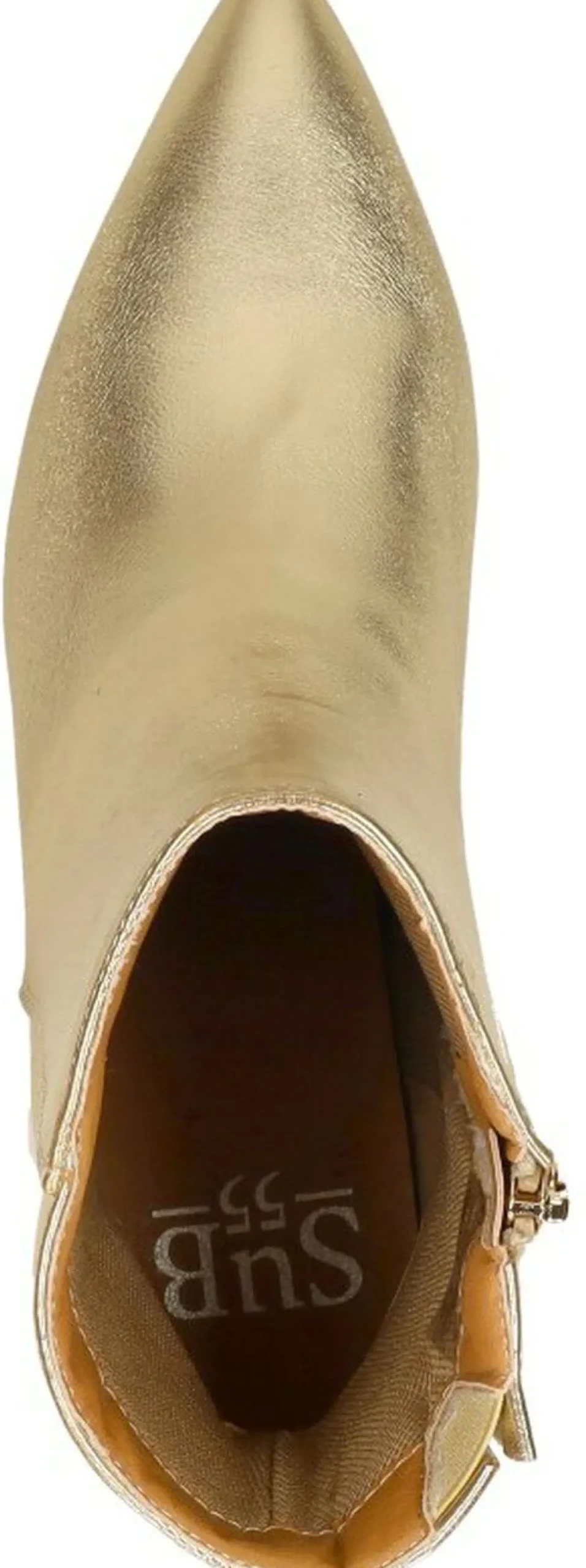 Sub55 Enkellaarsjes Hak Goudkleur Discount