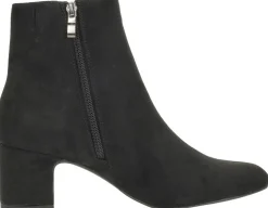Sub55 Enkellaarsjes Hak Zwart Discount