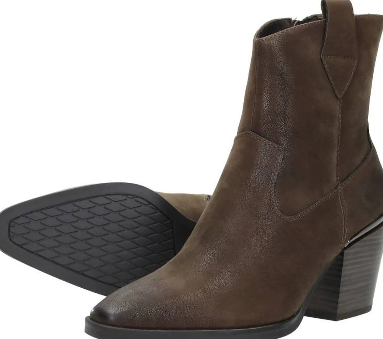 Marco Tozzi Enkellaarsjes Hak Cognac Discount
