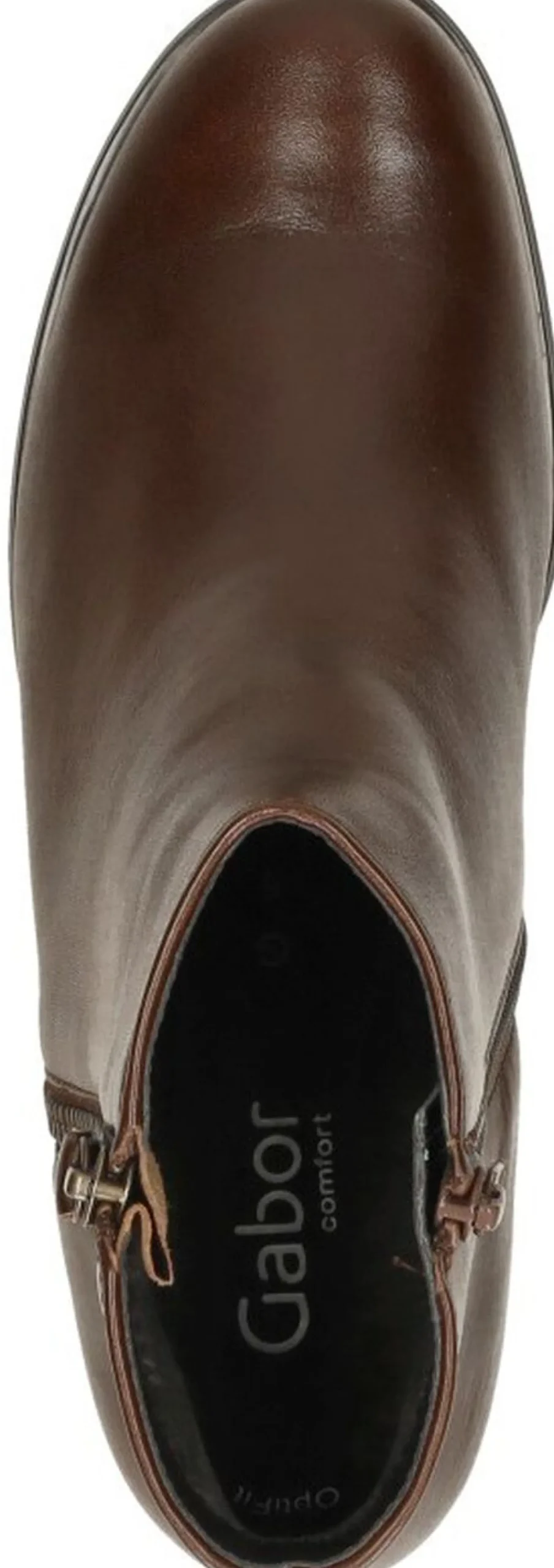 Gabor Enkellaarsjes Hak Cognac Outlet