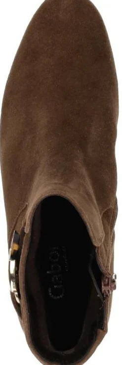Gabor Enkellaarsjes Hak Cognac Hot