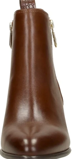 Tamaris Enkellaarsjes Hak Cognac New