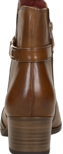 Tamaris Enkellaarsjes Hak Cognac Best