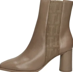 Tamaris Enkellaarsjes Hak Taupe Best