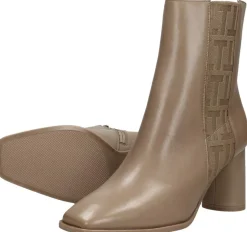 Tamaris Enkellaarsjes Hak Taupe Best