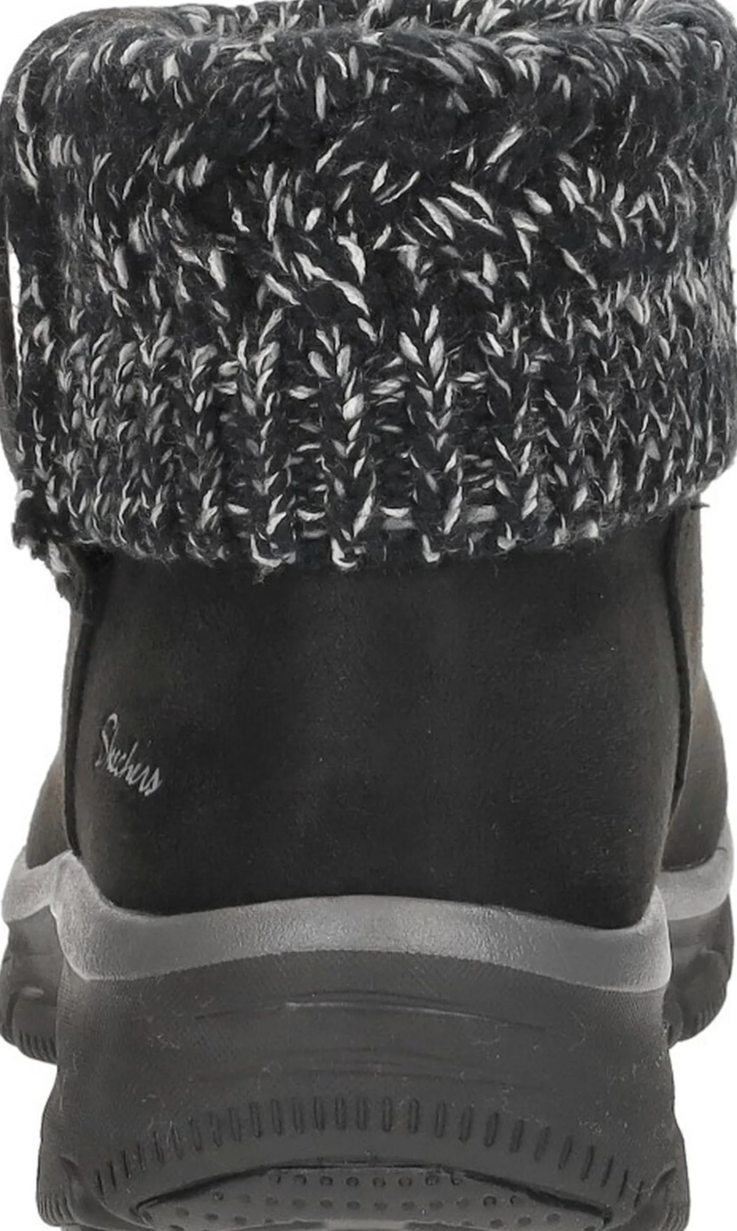 Skechers Enkellaarsjes Plat Zwart Best