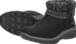 Skechers Enkellaarsjes Plat Zwart Best