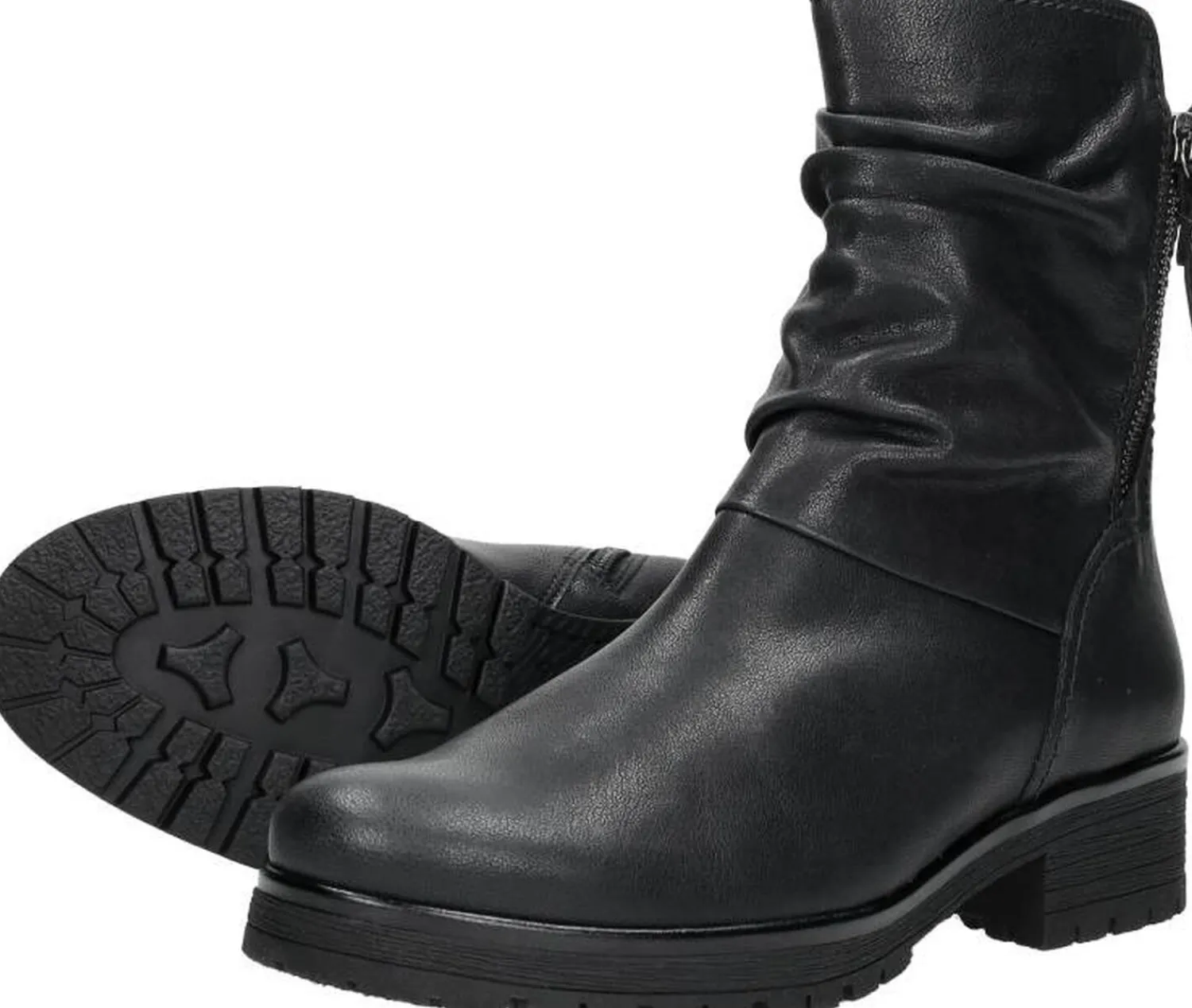 Gabor Enkellaarsjes Plat Zwart Discount