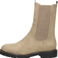 Sub55 Enkellaarsjes Plat Taupe Fashion