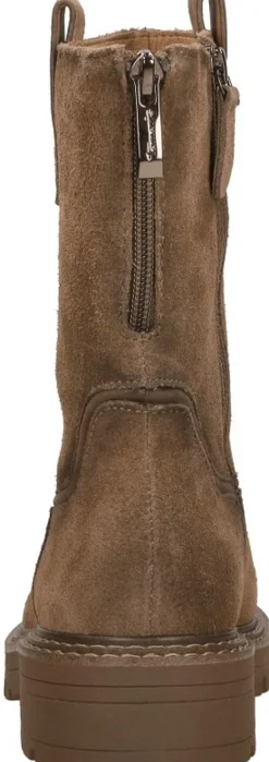 Tamaris Enkellaarsjes Plat Cognac Clearance