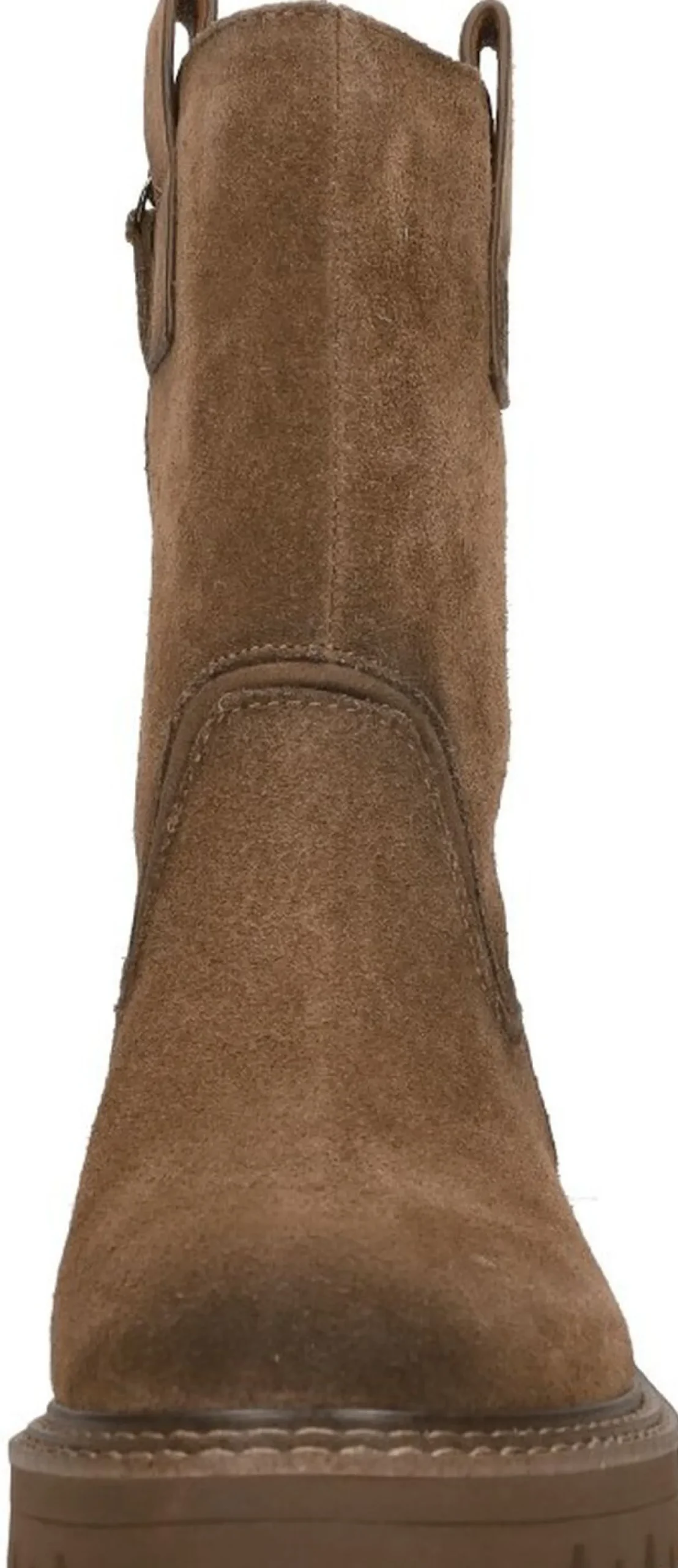 Tamaris Enkellaarsjes Plat Cognac Clearance