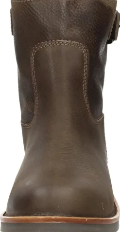 Aqa Enkellaarsjes Plat Taupe Fashion