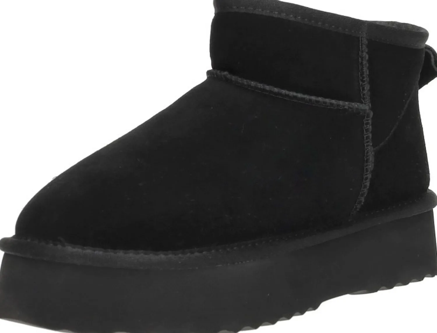 Shoecolate Enkellaarsjes Plat Zwart Outlet