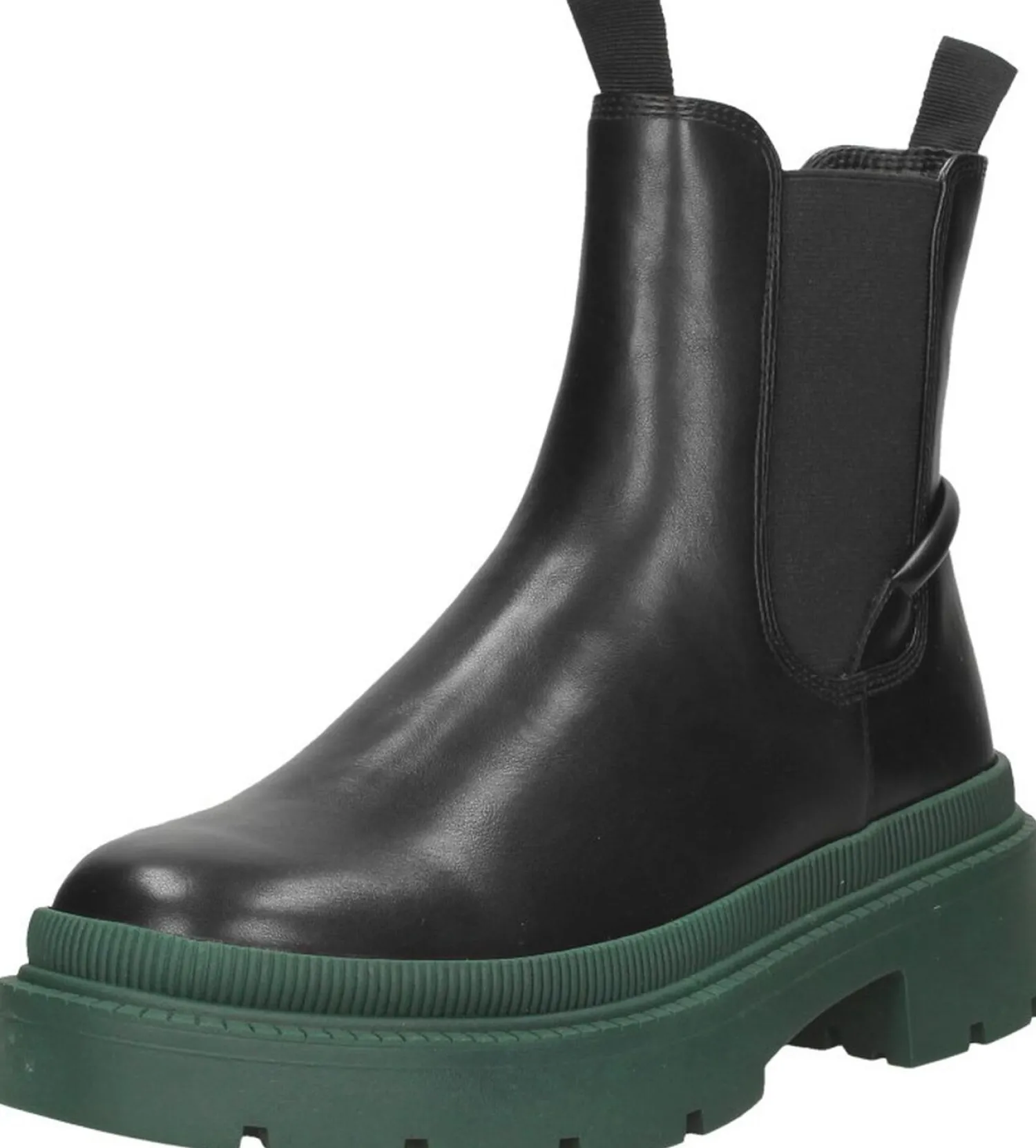 Tamaris Enkellaarsjes Plat Zwart New