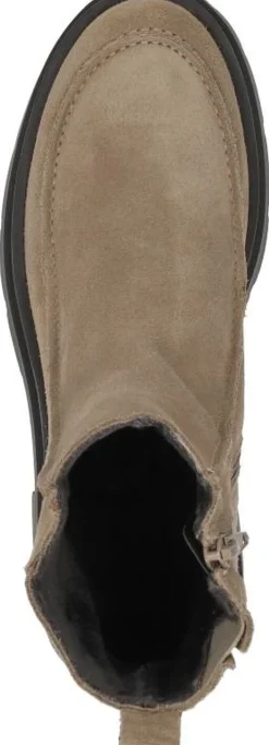 Palpa Enkellaarsjes Plat Taupe Outlet
