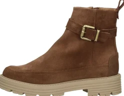 Aqa Enkellaarsjes Plat Cognac Discount