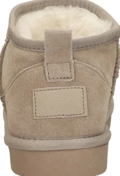 Sub55 Enkellaarsjes Plat Beige Outlet