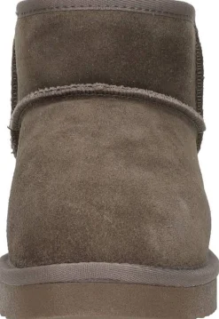 Sub55 Enkellaarsjes Plat Taupe Sale