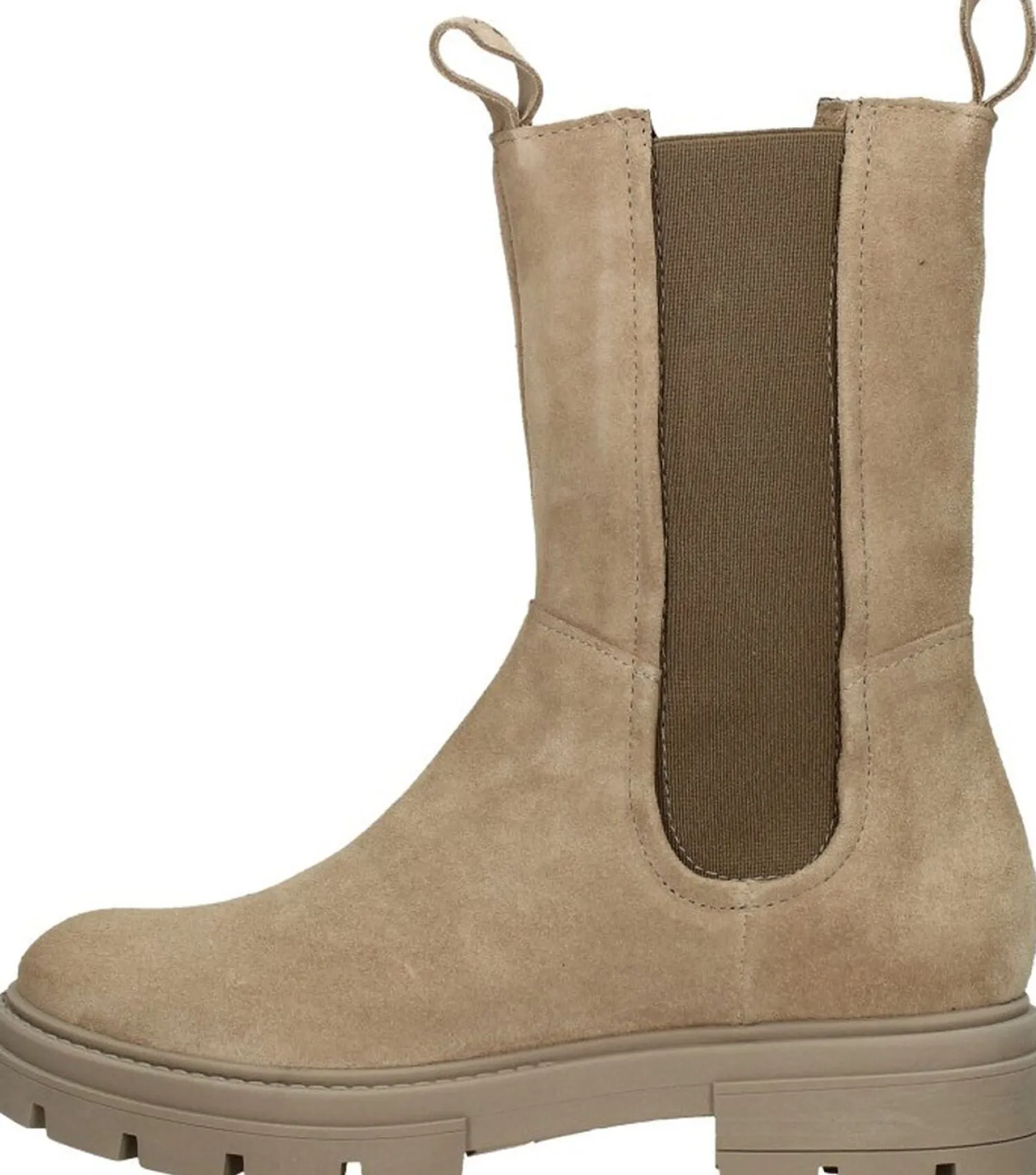 Mjus Enkellaarsjes Plat Beige Online