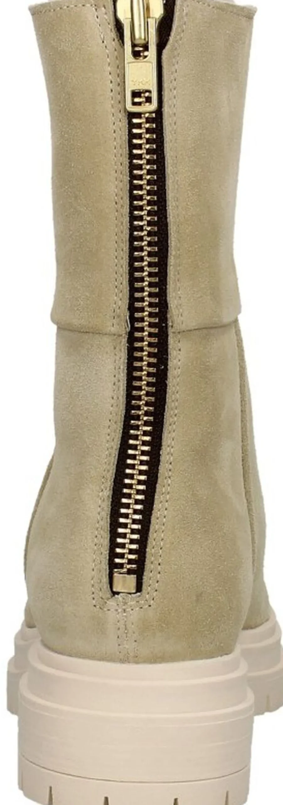 Red Rag Enkellaarsjes Plat Beige Clearance