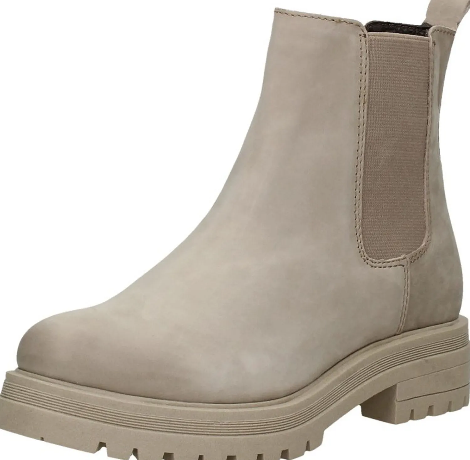 Sub55 Enkellaarsjes Plat Taupe Clearance