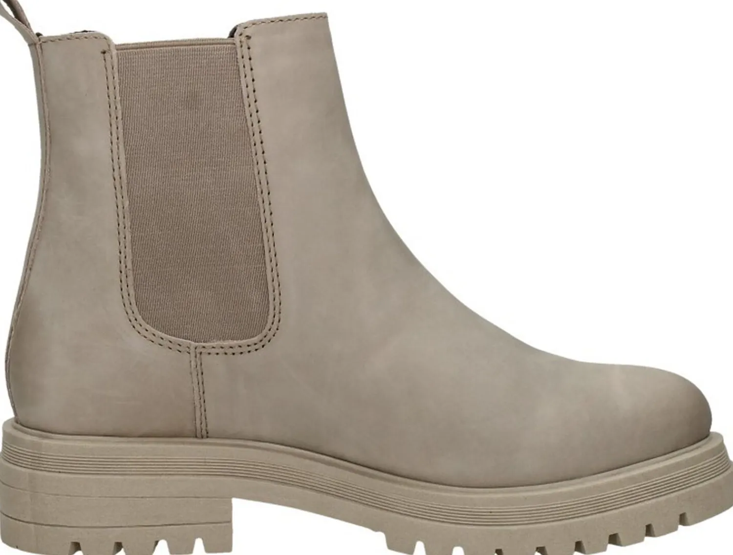 Sub55 Enkellaarsjes Plat Taupe Clearance