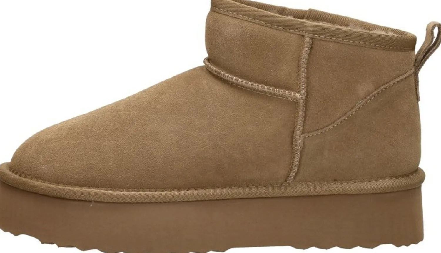 Shoecolate Enkellaarsjes Plat Taupe Online