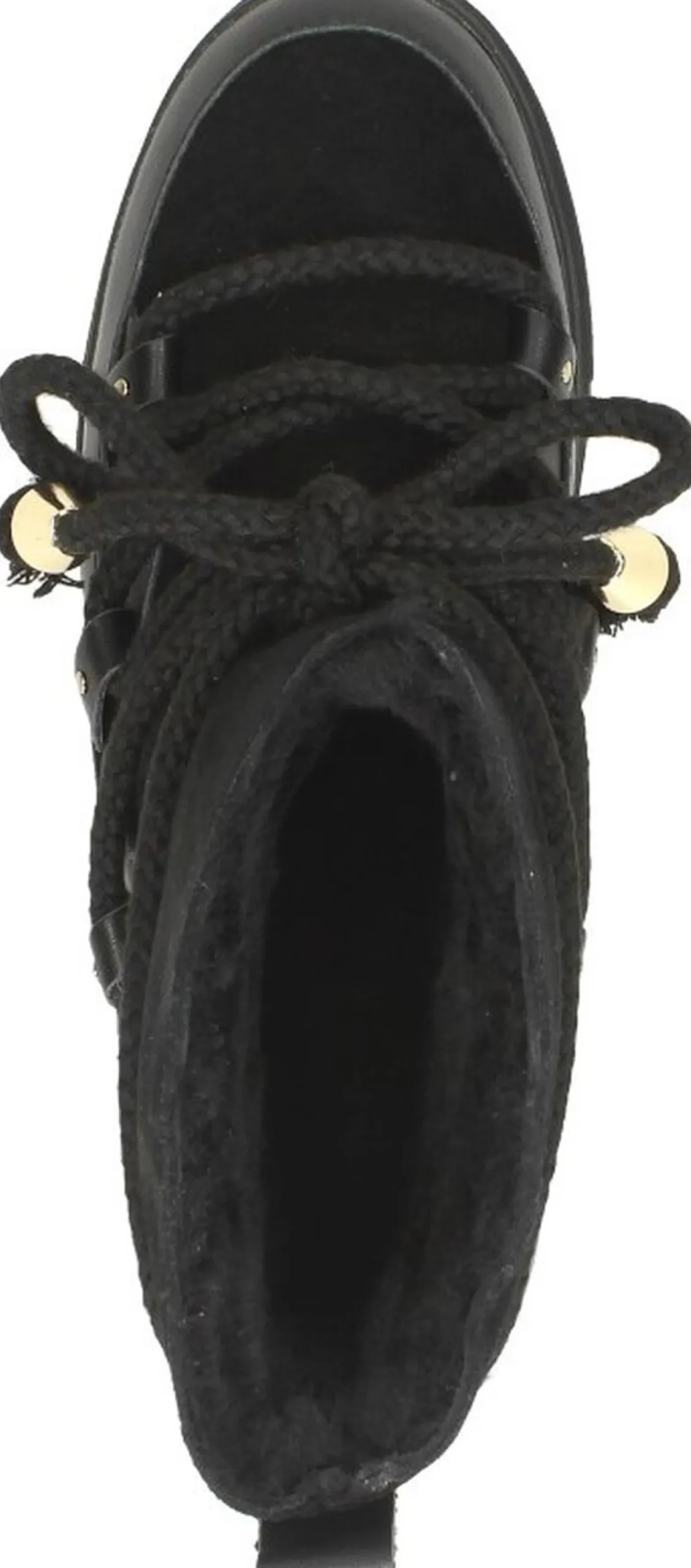 Sub55 Enkellaarsjes Plat Zwart Fashion