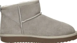 Sub55 Enkellaarsjes Plat Beige Discount