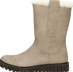 Rieker Enkellaarsjes Plat Beige Hot