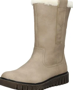 Rieker Enkellaarsjes Plat Beige Hot