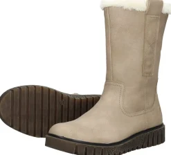 Rieker Enkellaarsjes Plat Beige Hot