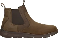 Skechers Enkellaarzen Donkerbruin Fashion