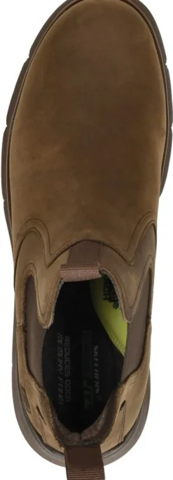 Skechers Enkellaarzen Donkerbruin Fashion
