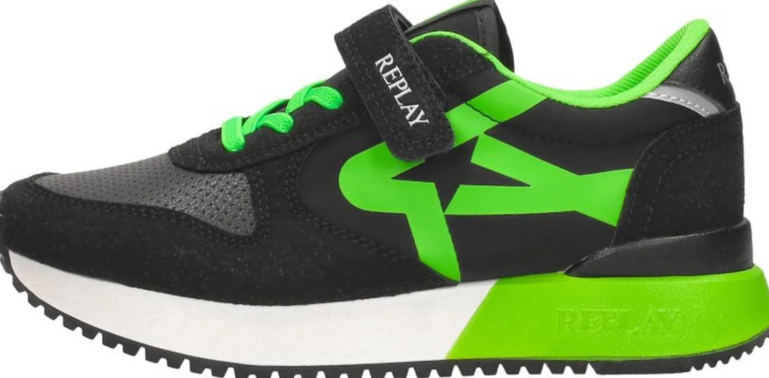 Replay Fiber JR Boy Zwart New