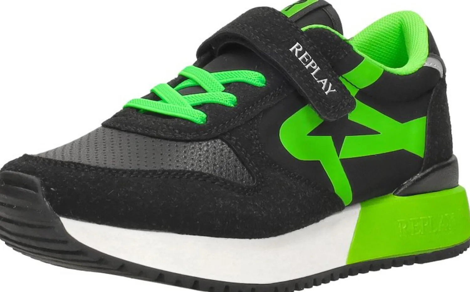 Replay Fiber JR Boy Zwart New