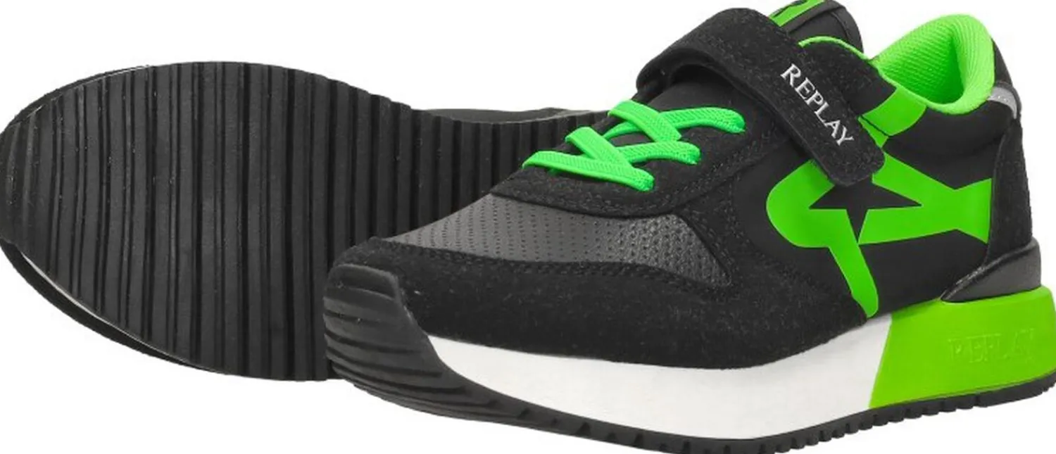Replay Fiber JR Boy Zwart New