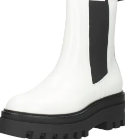 Calvin Klein Flatform Mid Chelsea Boot Wit New