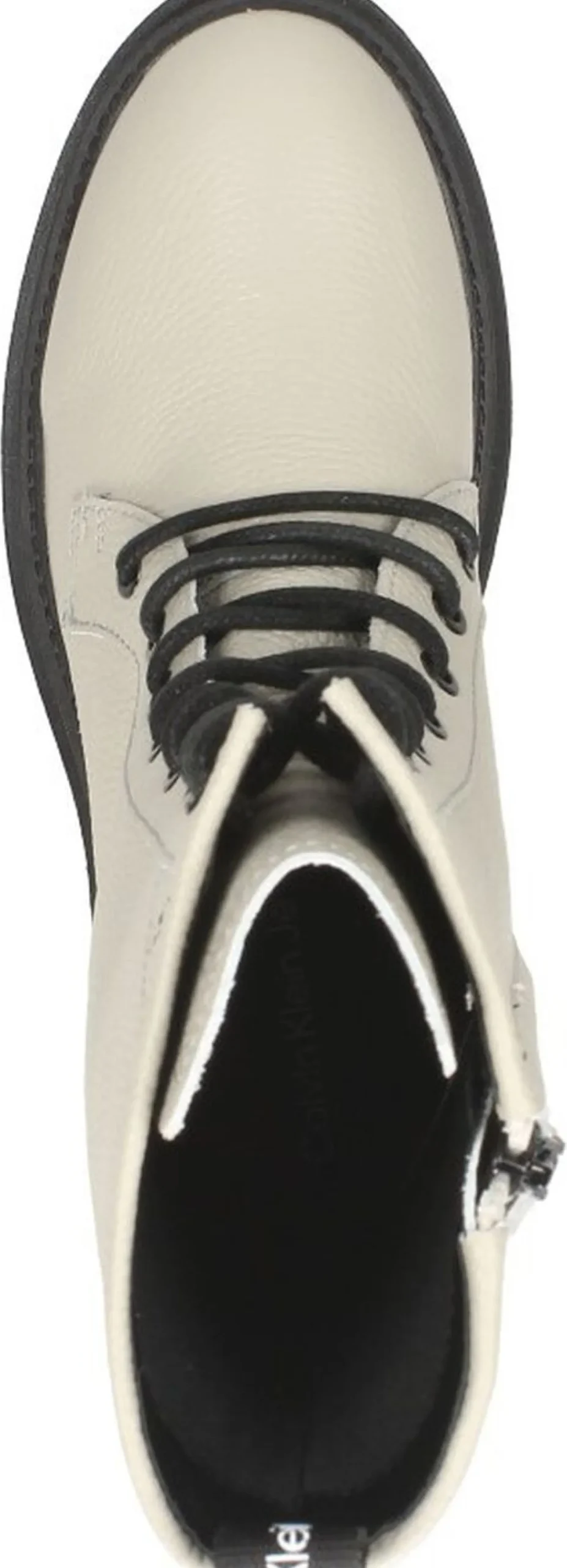 Calvin Klein Flatform Mid Laceup Boot Gebroken wit Best