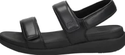 Fitflop F-Mode Go Adjustable Flatform Sandals Zwart Outlet
