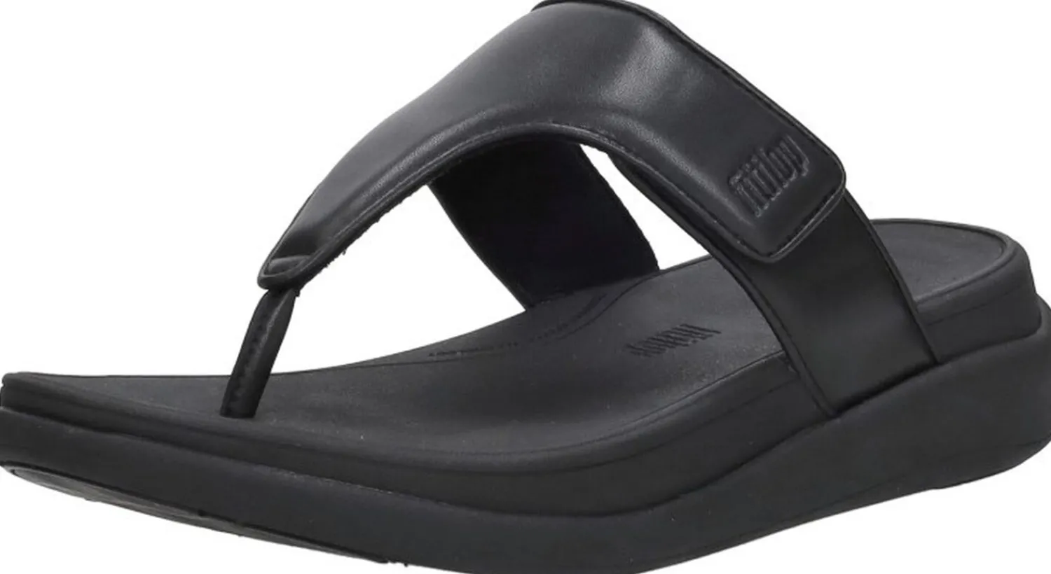 Fitflop F-Mode Go Adjustable Flatform Sandals Zwart Fashion