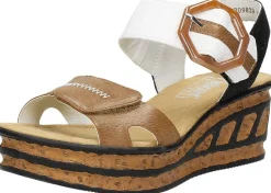 Rieker Gekleed Cognac New