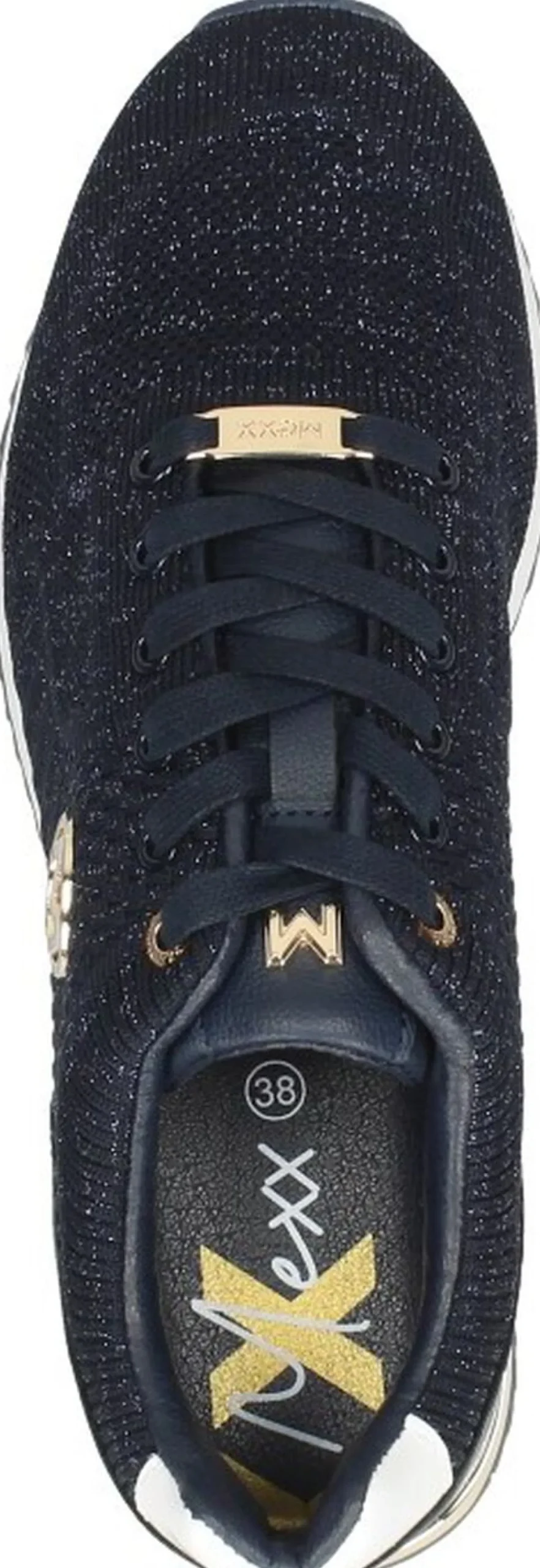 Mexx Gitte Glitter Blauw Outlet