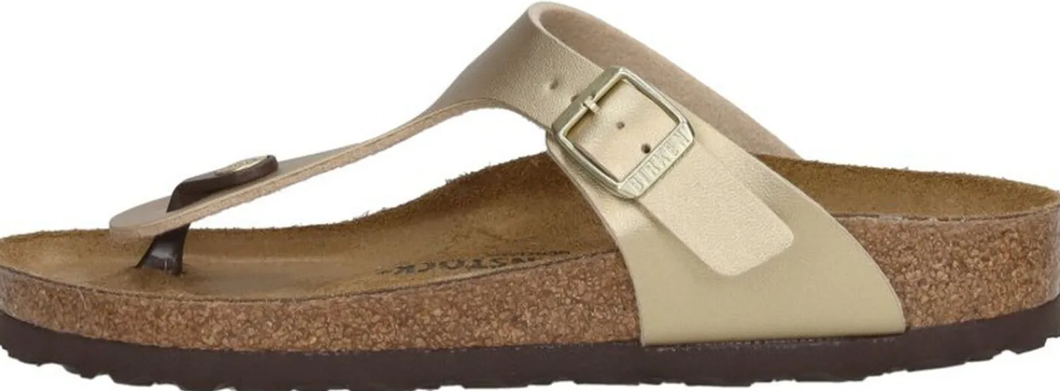 Birkenstock Gizeh Goudkleur Outlet