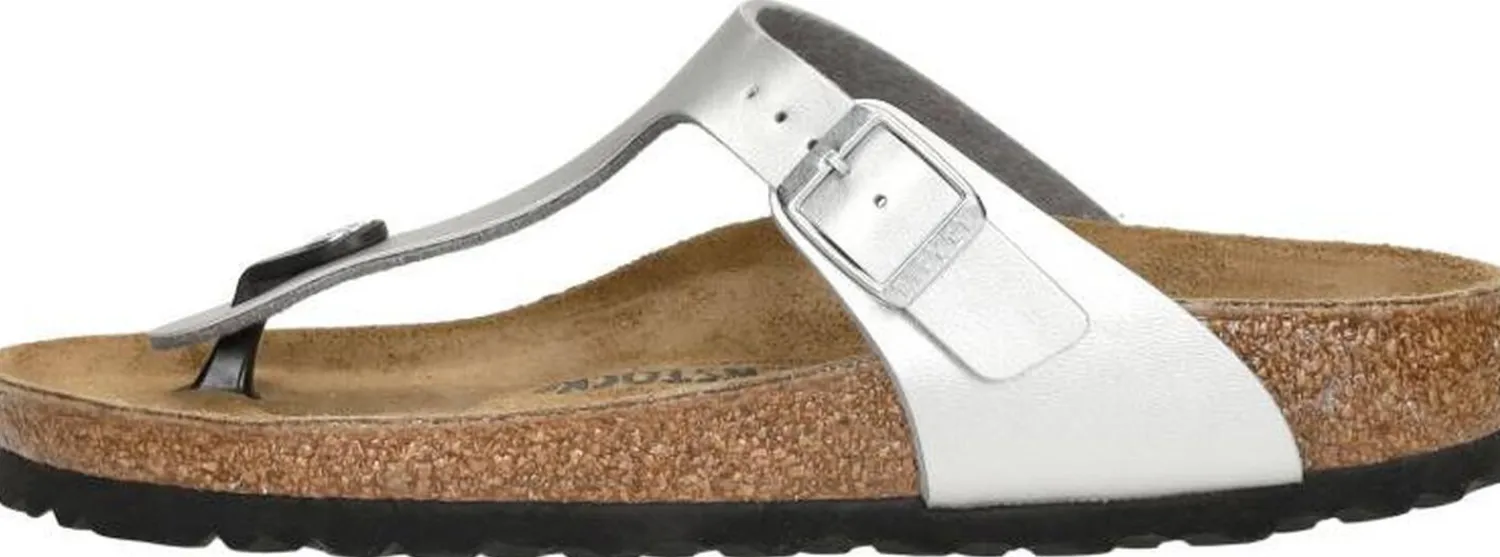 Birkenstock Gizeh Zilverkleur Fashion