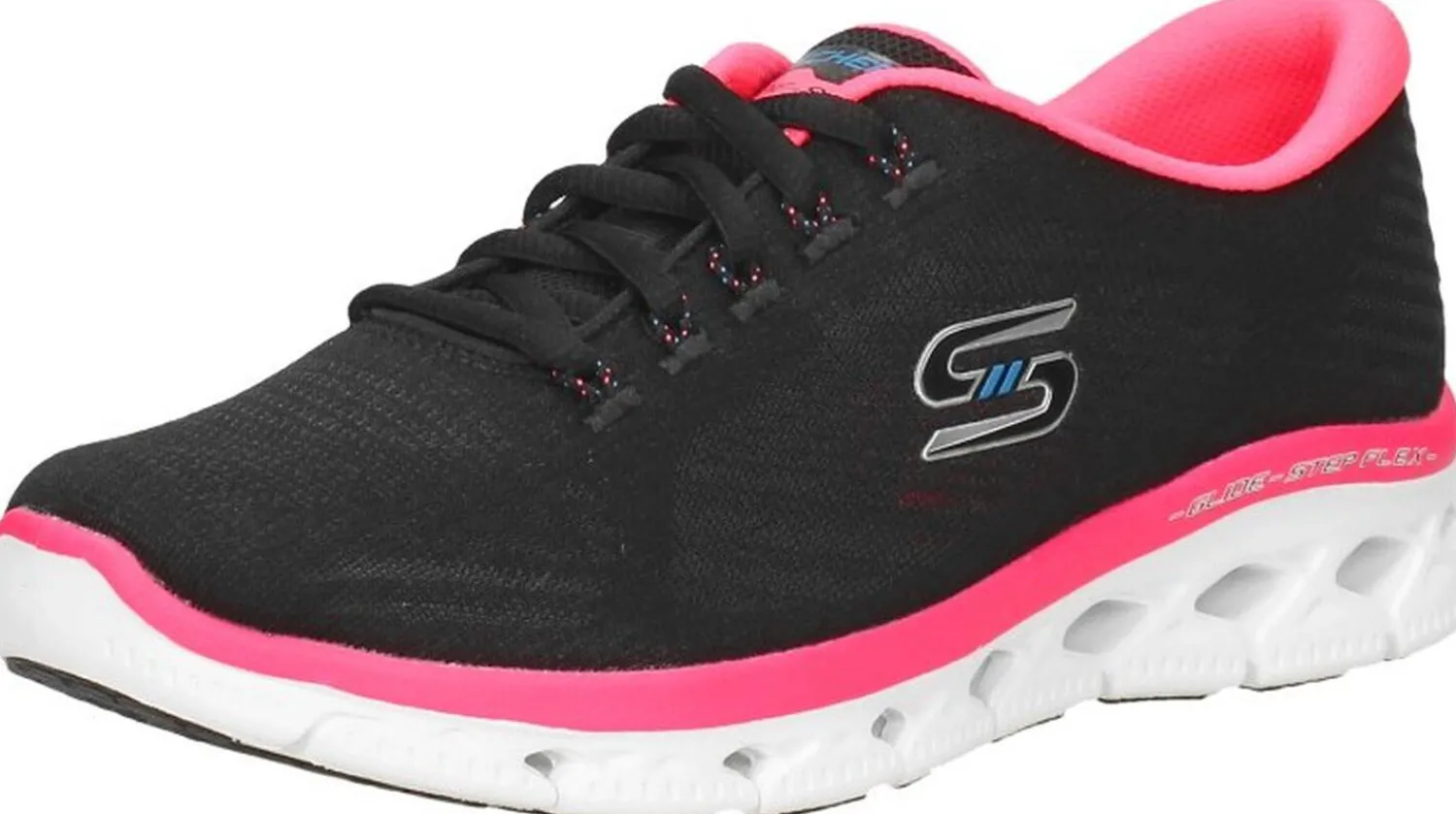 Skechers Glide-Step Flex Zwart Clearance