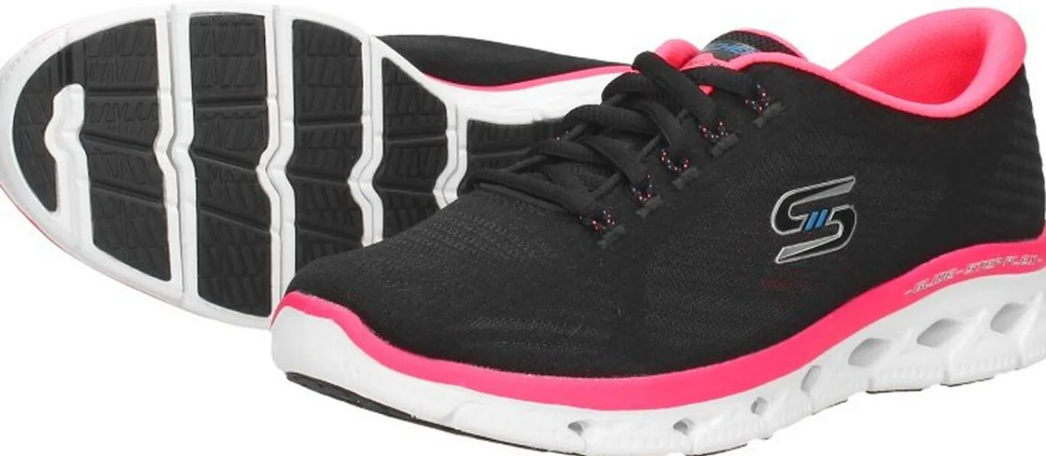 Skechers Glide-Step Flex Zwart Clearance