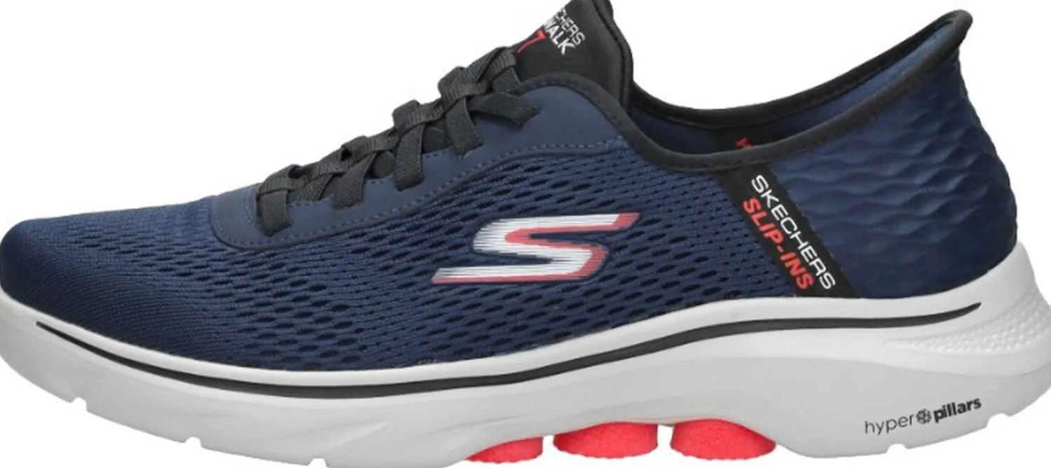 Skechers Go Walk 7 - Free Hand 2 Blauw Best